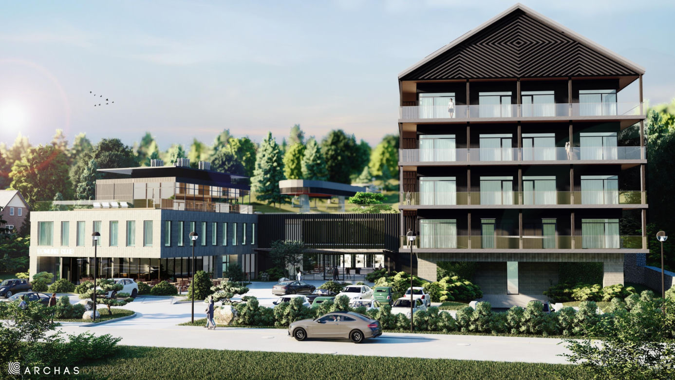 Nowy hotel w Brennej powstanie pod Starym Groniem. Wizualizacje