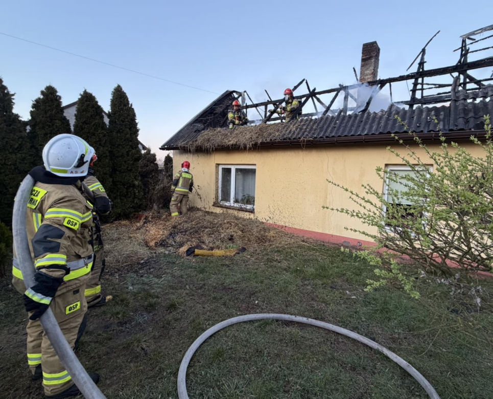 Pożar domu Jaciska