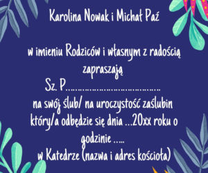Zaproszenia na ślub: co napisać na ślubnym zaproszeniu? Modne, gotowe teksty dla młodej pary! 
