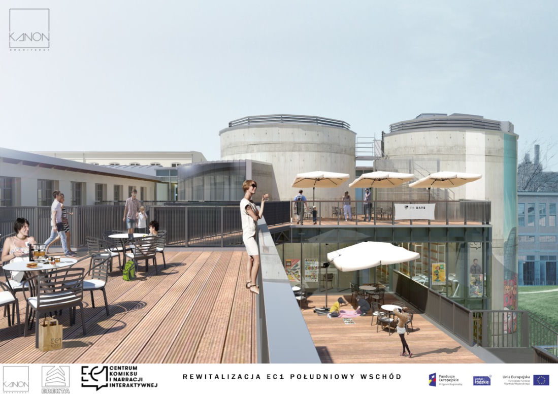 6 Tak ma wyglądać Centrum Komiksu i Narracji Interaktywnej w EC1