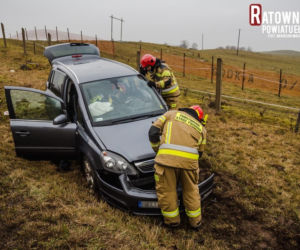 Wypadek na DK 16. W miejscowości Buniaki zderzyły się dwa samochody osobowe