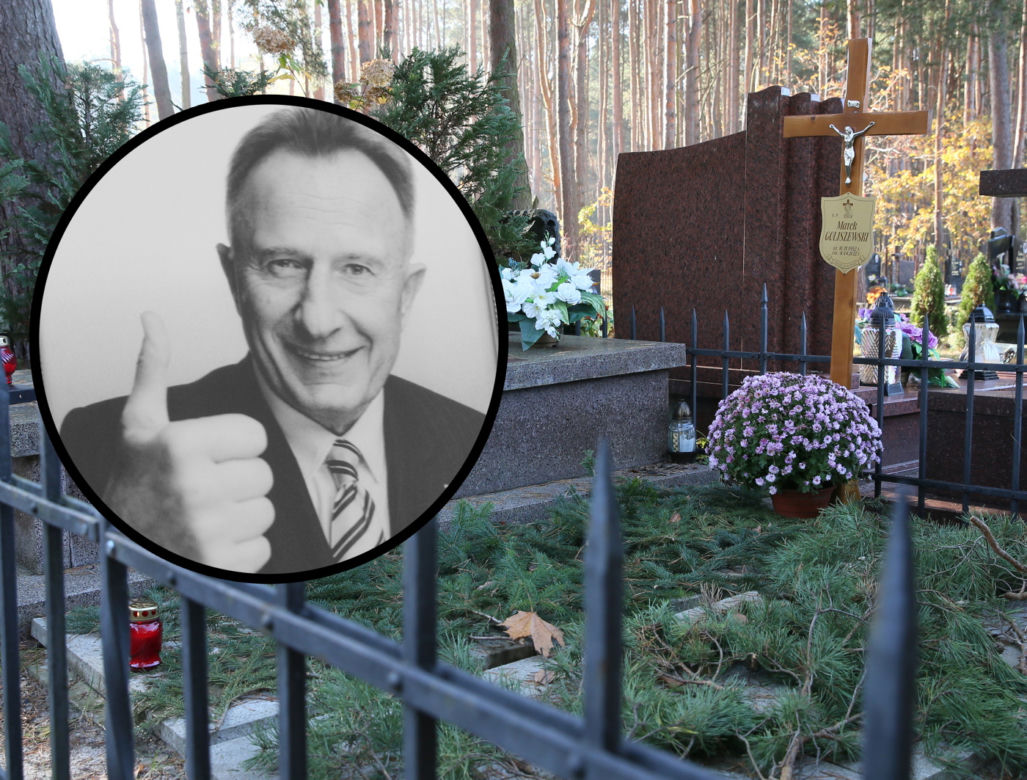 Grób prezesa BCC Marka Goliszewskiego