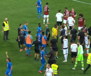SKANDAL w meczu Nice - Olympique Marsylia!