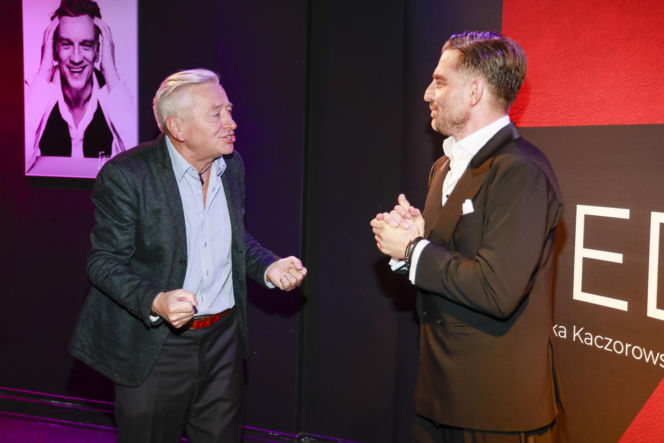 Agata Załęcka i inne gwiazdy na premierze spektaklu Kaczorowskiej i Rogacewicza