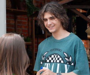 Barwy szczęścia odc. 3293. Ewa (Gabriela Ziembicka), Romeo (Jacek Tyszkiewicz)