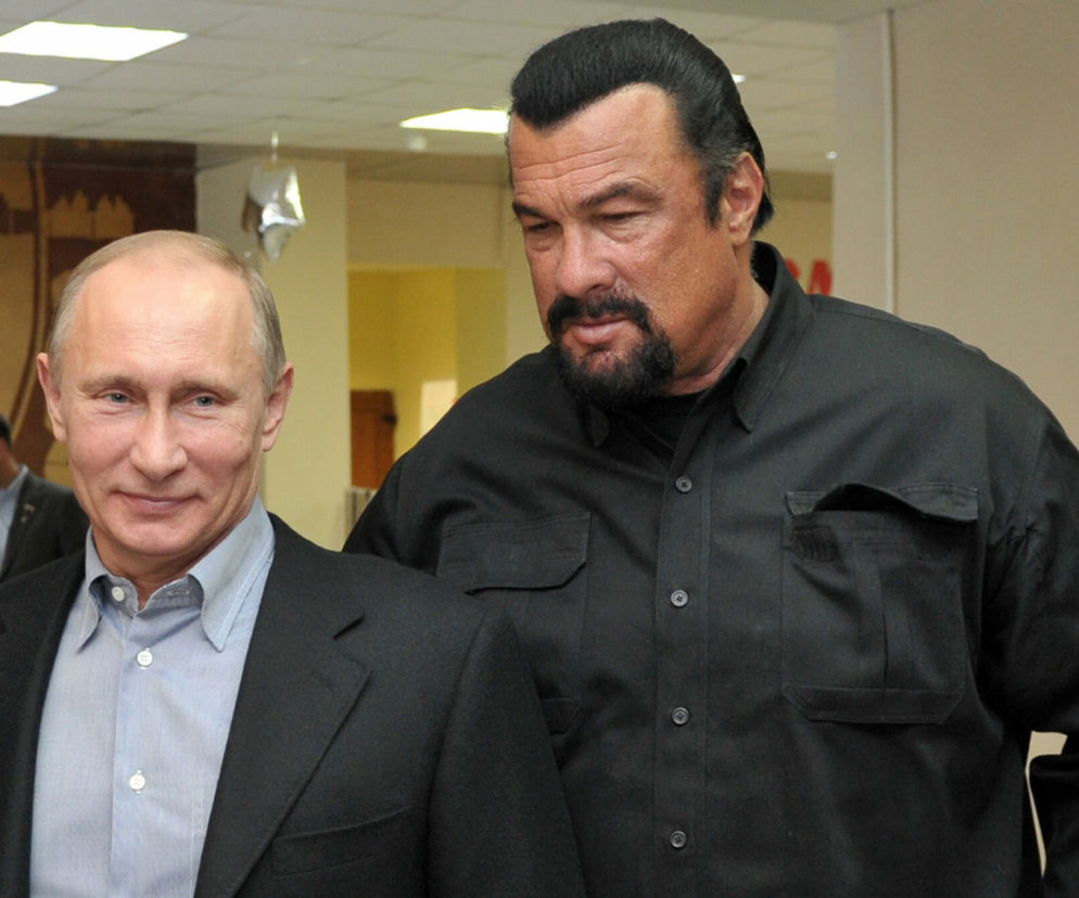 Steven Seagal nie ukrywał nigdy swojej sympatii dla Władimira Putina