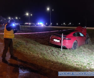 Wypadek na al. Sobieskiego we Wrocławiu