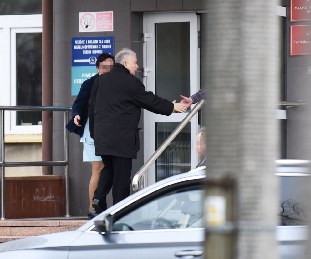 Kaczyński trafił do szpitala