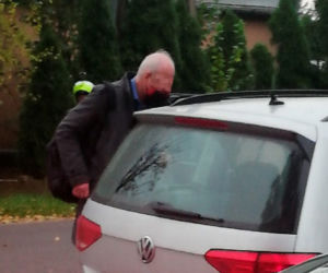 Pijany ksiądz rozbił się na latarni 
