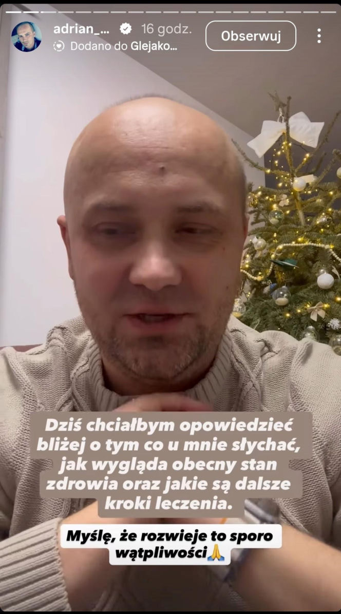 Adrian ze "ŚOPW" zdradził, jak się czuje. "Wykluczyło mnie to całkowicie"