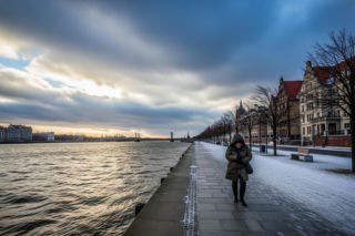 Mroźny poniedziałek w Szczecinie. Czy zima jeszcze nas zaskoczy?