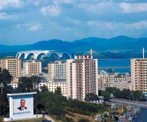 Korea Północna: stadion Runra w Pjongjang