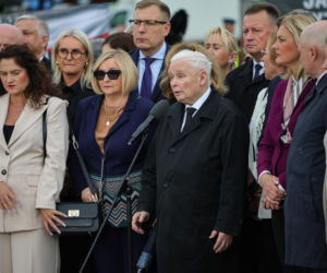 Obchody miesięcznicy smoleńskiej w Warszawie