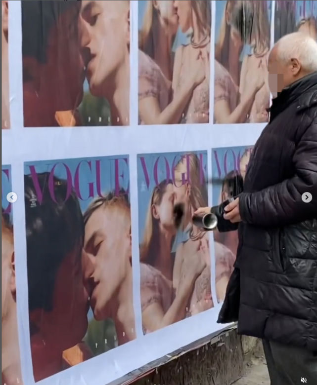 Szokujące zachowanie emeryta. Szalał ze sprejem w centrum miasta