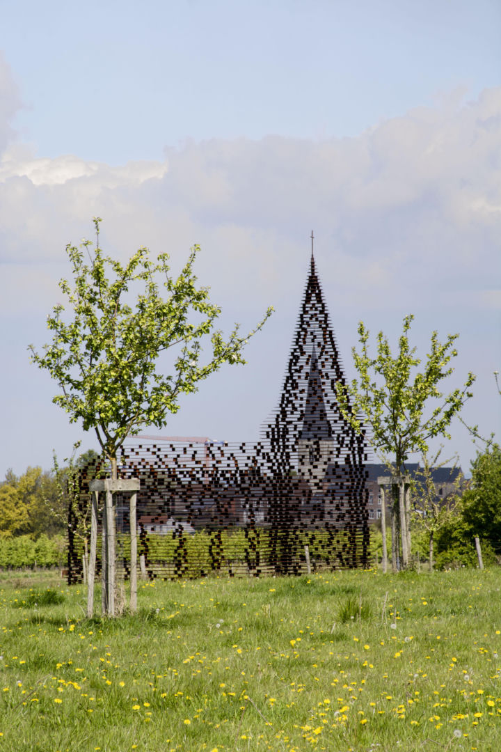 Kościół Doorkijkkerk w belgijskiej prowincji Limburg