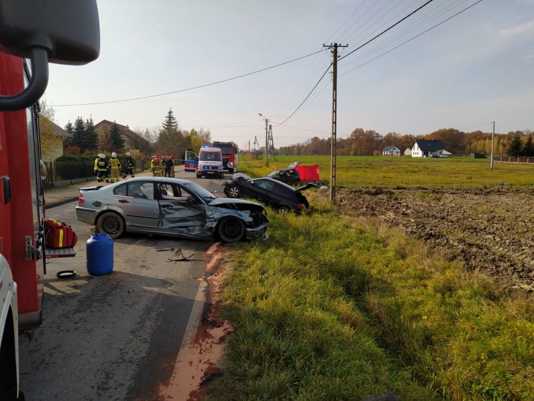 Koszmarny wypadek w Nieczajnej Górnej! 40-latek zginął, kierowca BMW uciekł