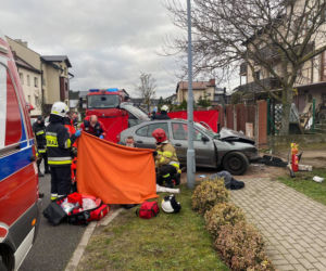 Tragiczny wypadek w Wejherowie. Zginęli pasażerowie osobowego Renault