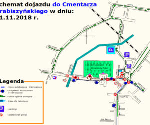 Organizacja ruchu wokół wrocławskich cmentarzy