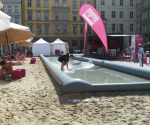 Plaża Nowych Horyzontów na placu Solnym