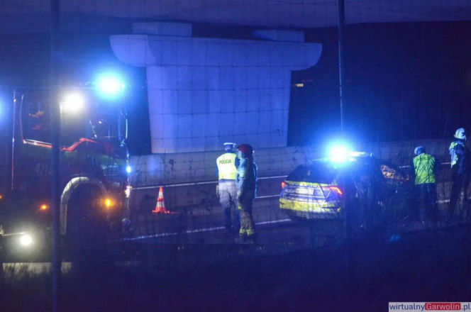 Śmiertelne potrącenie na S17 w kierunku Warszawy