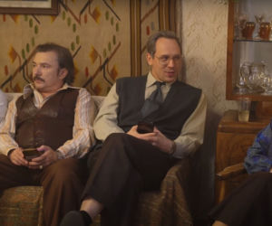 Stulecie Winnych 4: Andzia (Barbara Wypych), Stanisław (Jan Wieczorkowski), Michał (Stefan Pawłowski), Jerzyk (Jerzy Andrzejewski) 