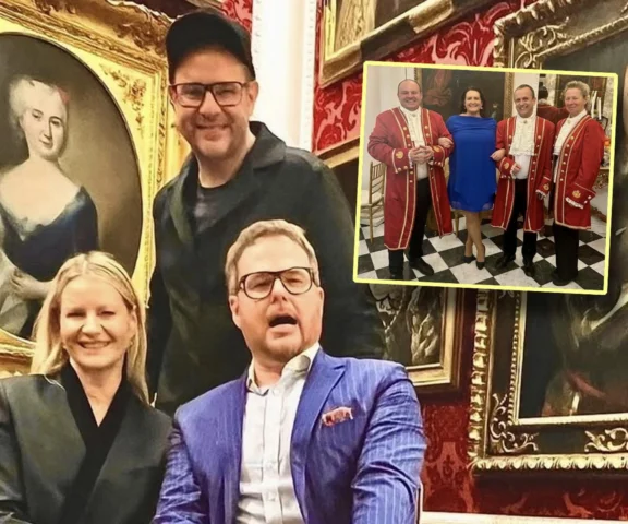 Kożuchowska, Karolak i Ogórek na salonach u księcia