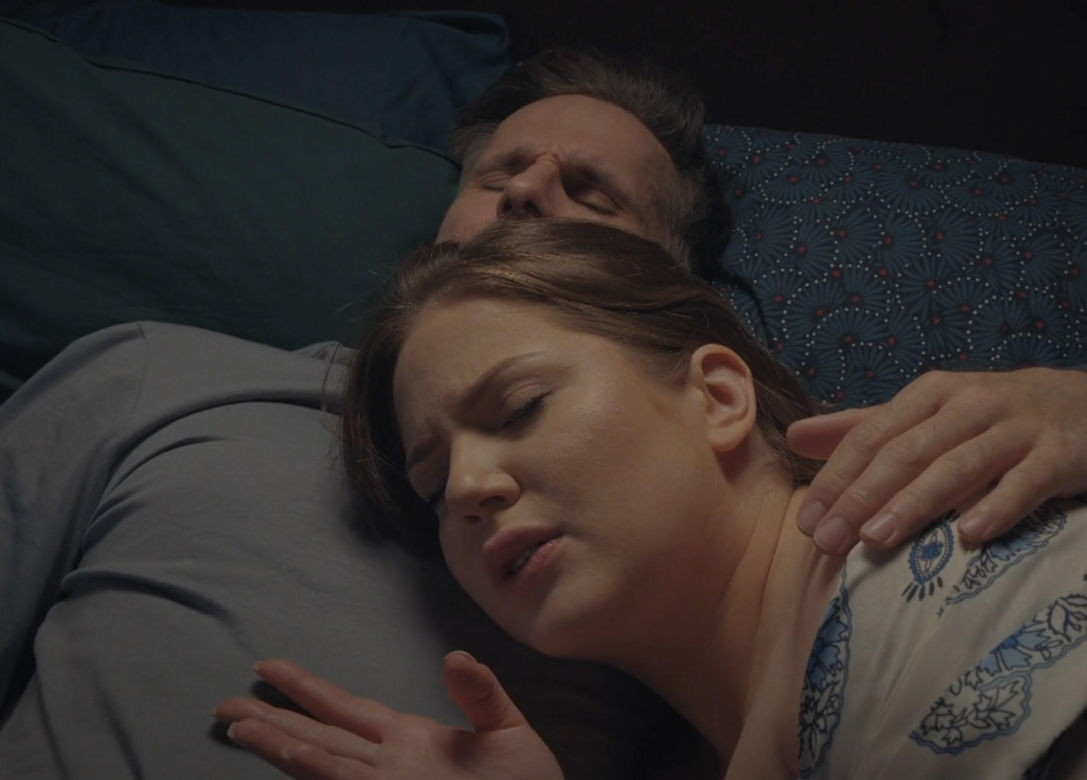 M jak miłość, odcinek 1888. Anita (Melania Grzesiewicz), Kamil (Marcin Bosak)