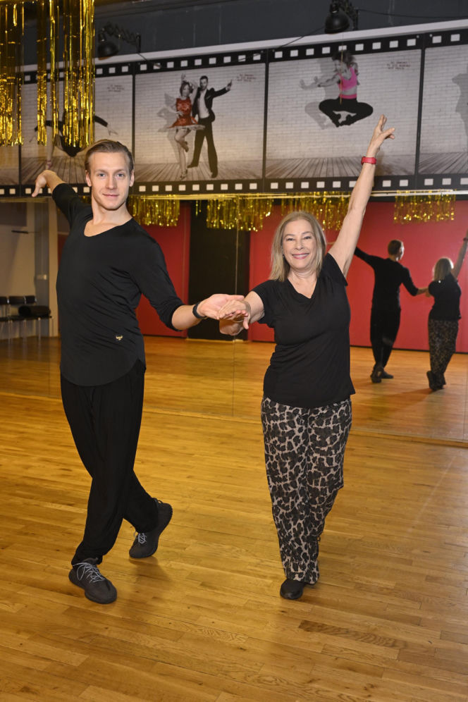 Małgorzata Potocka na próbach do "Tańca z Gwiazdami"