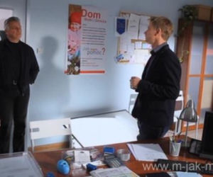 M jak MIŁOŚĆ odc. 973. Wojciech Marszałek (Emilian Kamiński), Michał Ozon (Dariusz Wnuk)