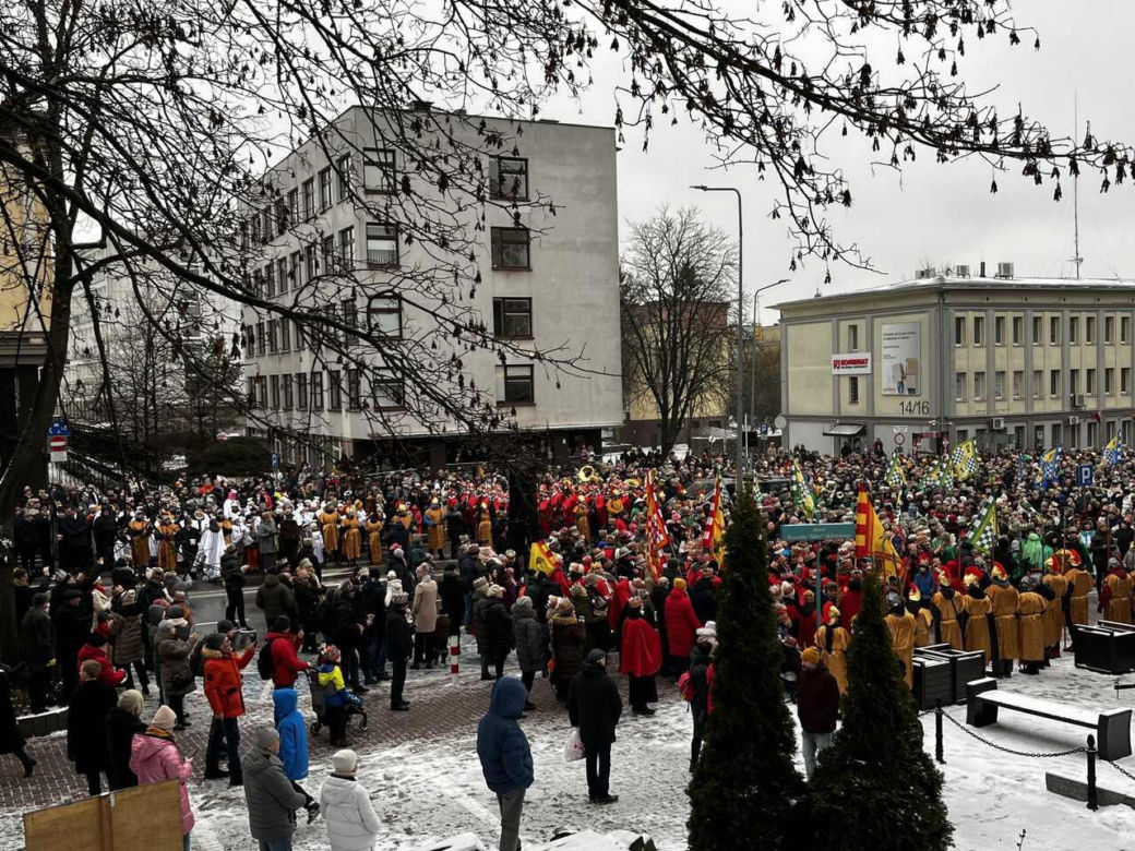 Orszak Trzech Króli 2025 na ulicach Białegostoku