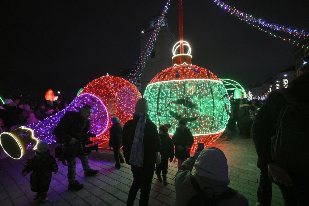 Iluminacja w Warszawie
