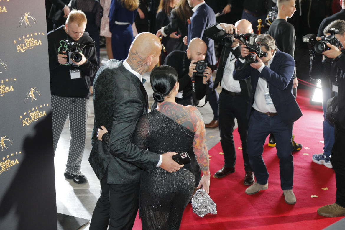 Artur Szpilka z ukochaną Kamilą Wybrańczyk