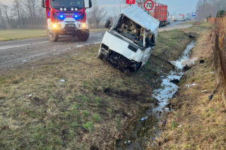 Tragiczny wypadek w miejscowości Zołcza-Ugory. Śmierć kierowcy na DK 79