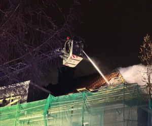 Pożar w miejskim szpitalu w Elblągu. Ogień pojawił się w nocy