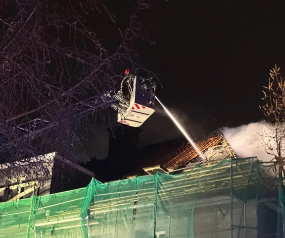 Pożar w szpitalu w Elblągu. Ogień pojawił się w nocy