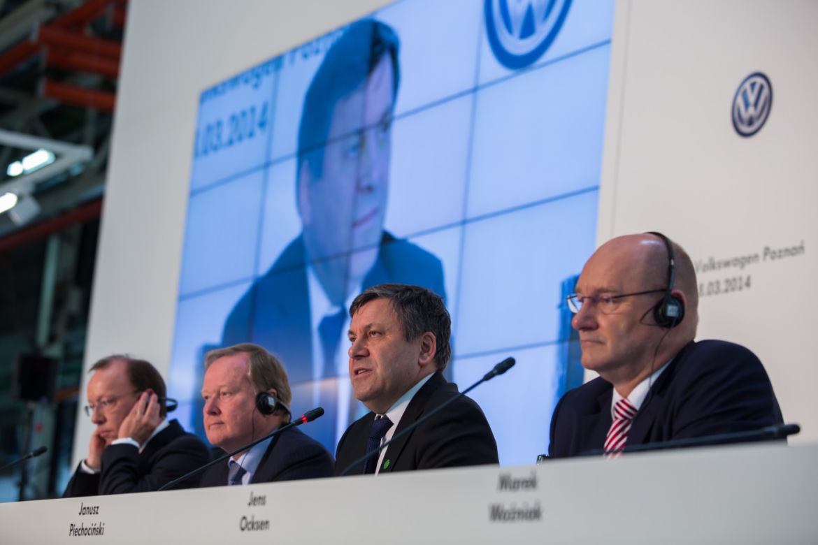 Budowa nowej fabryki Volkswagena we Wrześni