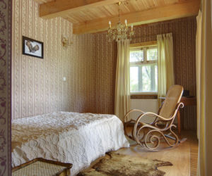 Drewniany dom na Podlasiu