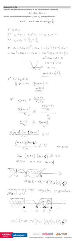 Matura 2021: Matematyka, poziom rozszerzony. Rozwiązania zadań i odpowiedzi od nauczyciela matematyki