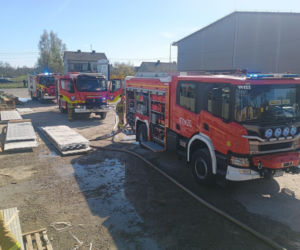 Wyjeżdżali do wypadków, pożarów i usuwania skutków wichury. Łukowscy strażacy interweniowali 69 razy w ciągu tygodnia