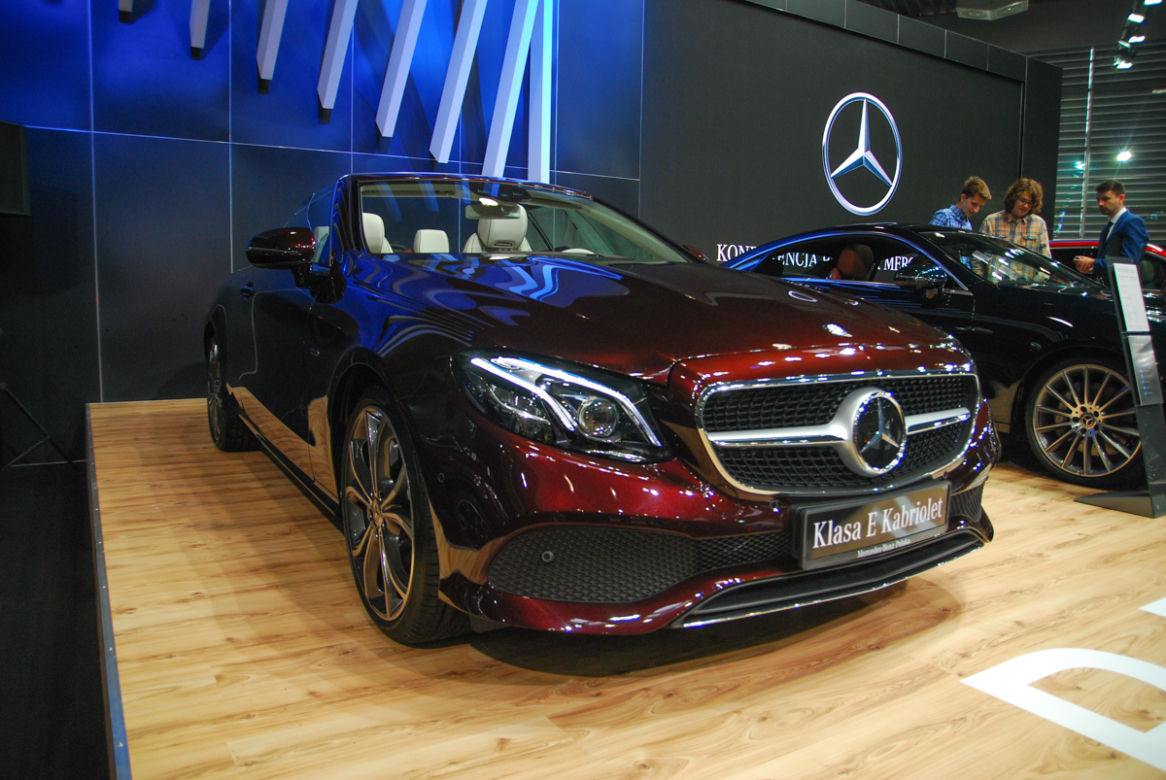 Stoisko Mercedesa - Targi Poznań Motor Show 2017