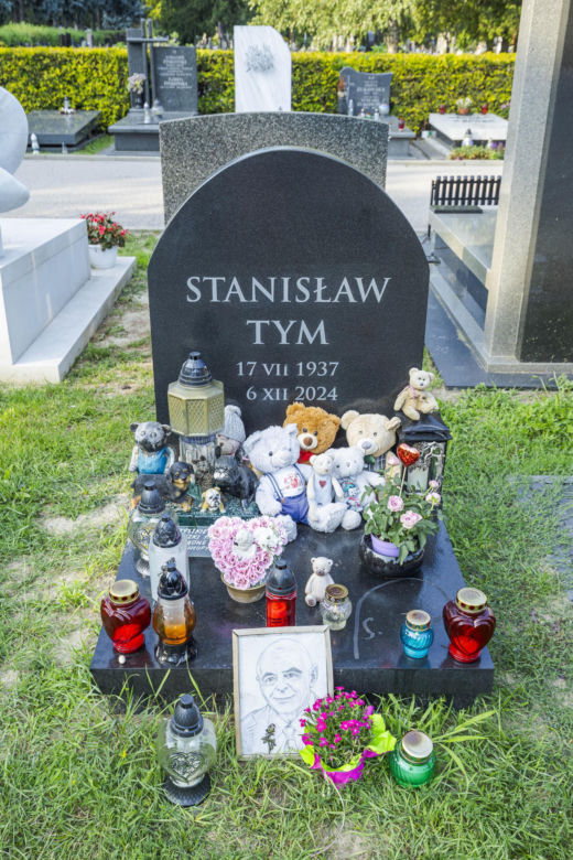 Stanisław Tym - grób