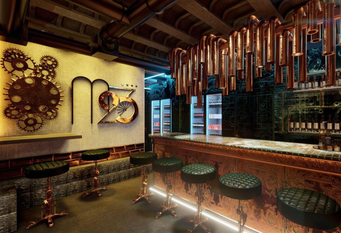 Zachwycające, industrialne wnętrza nowego hotelu M23 w Katowicach