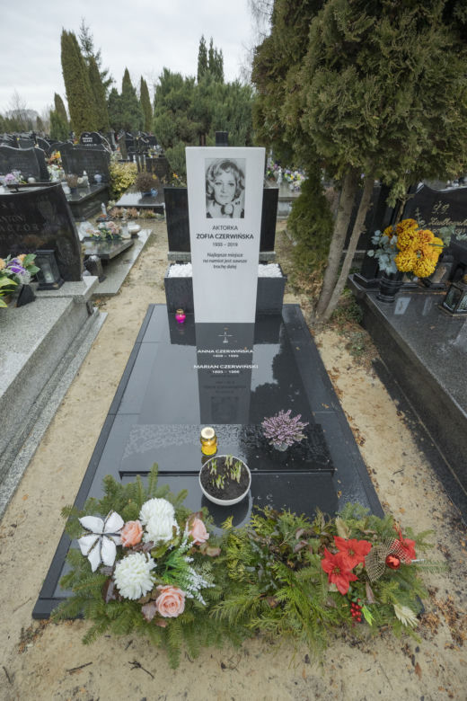 Zofia Czerwińska ma nowy grób
