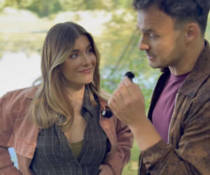 Barwy szczęścia. Agata (Natalia Zambrzycka), Ignacy (Olaf Staszkiewicz)