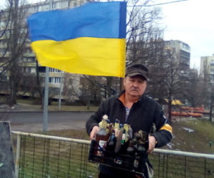 Ukraina. Wołodymyr Petraniuk walczy w Kijowie