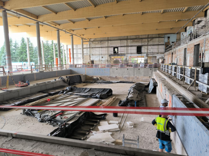 Budowa pływalni akwawit - czerwiec 2026