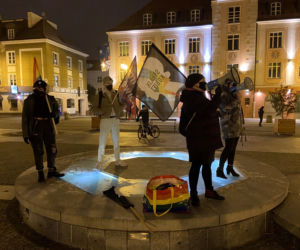 Strajk Kobiet przeciwko brutalności policji, Białystok, 2 grudnia 2020 r.