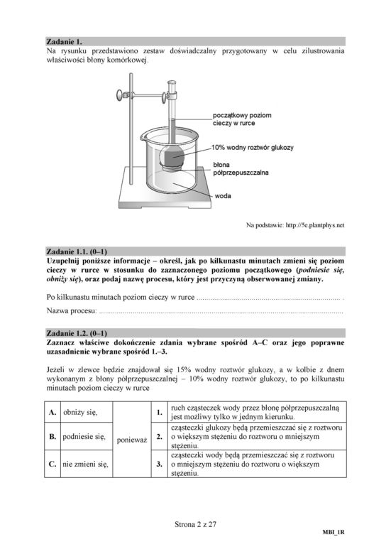 Matura 2018 z biologii. Poziom rozszerzony - arkusze CKE