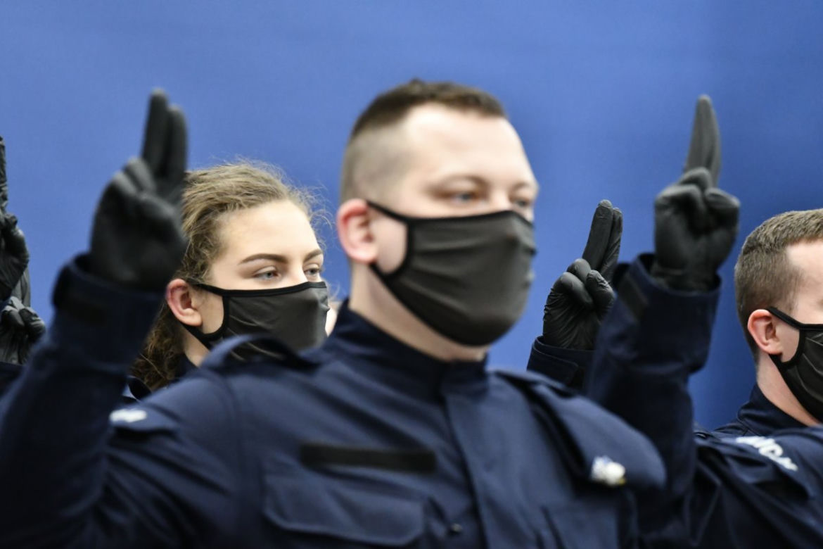 Nowi funkcjonariusze w szeregach podlaskiej policji
