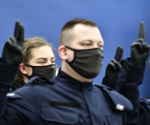 Nowi funkcjonariusze w szeregach podlaskiej policji